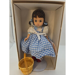 Classic 2002 Vintage Madame Alexander 8" Doll, Dorothy With Toto 13202, No Toto